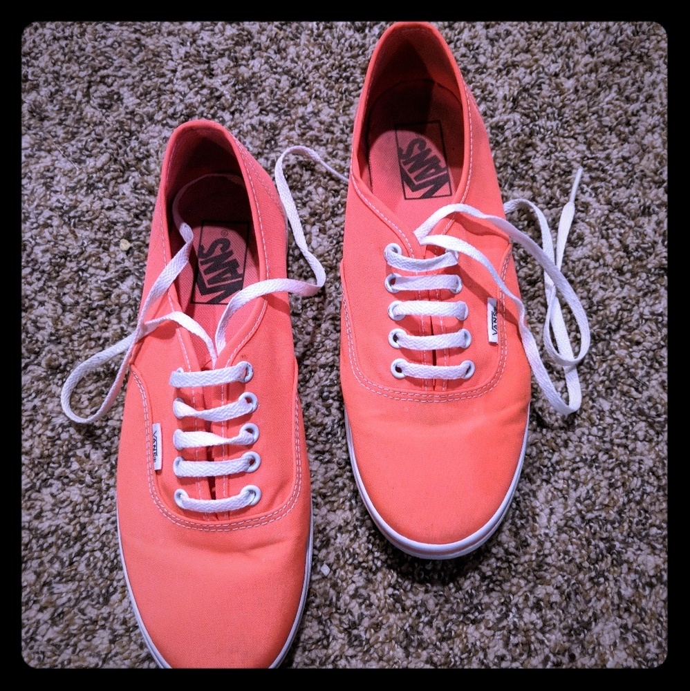 Neon Pink Vans